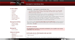 Desktop Screenshot of jabberes.org
