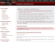 Tablet Screenshot of jabberes.org